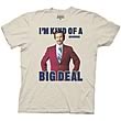 Anchorman I'm Kind of a Big Deal Ron Burgundy Tan T-Shirt